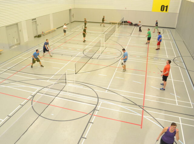 Réservation terrain de badminton, pickleball, basketball, volleyball