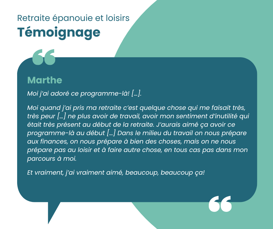Témoignage 1