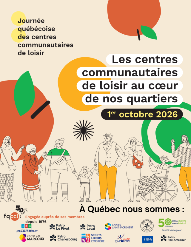Journée québécoise des centres communautaires de loisir 